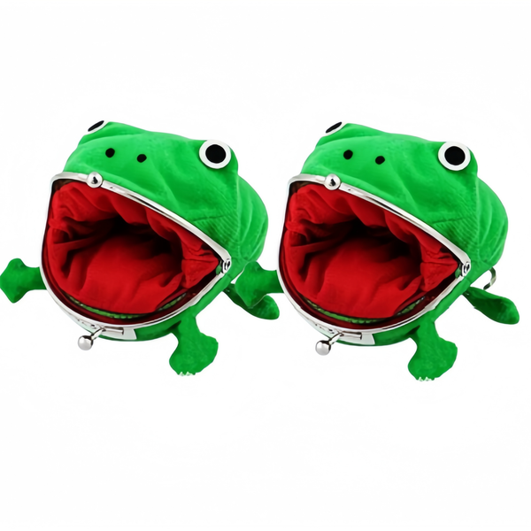 Kingdushi Naruto Plush Frog Coin Purse Wallet Cosplay Anime Frog Coin Purse