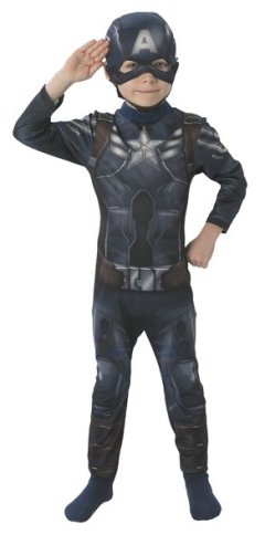 Marvel Captain America Classic Costume - Small (Ages 3-4)