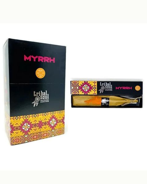 Tribal Soul - Myrrh Incense - Box of 12 Tubes