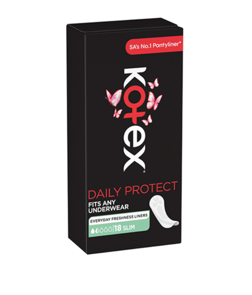 Kotex - Unscented Slim Pantyliners 18's x 2