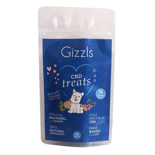 Gizzls CBD Fish Treats for Small Dogs