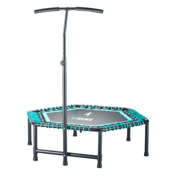 Re Bounce - Hex Fitness Rebounder &amp; Trampoline - Celeste Turquoise