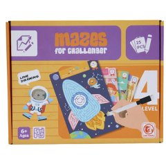 HAO Educational Toy Mazes Level 4 (25 Piece) - Pen Included