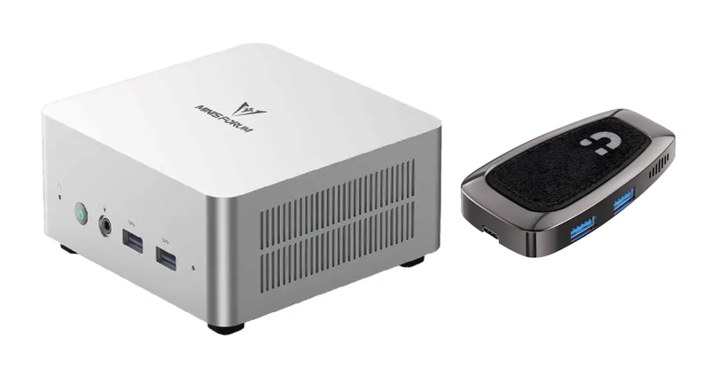 MINISFORUM Core i5 16GB DDR4 1TB SSD 1245 Mini PC + CAD 4-in-1 USB-C Hub