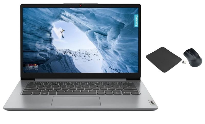 Lenovo 14" Celeron Notebook SBR Mouse and Mousepad