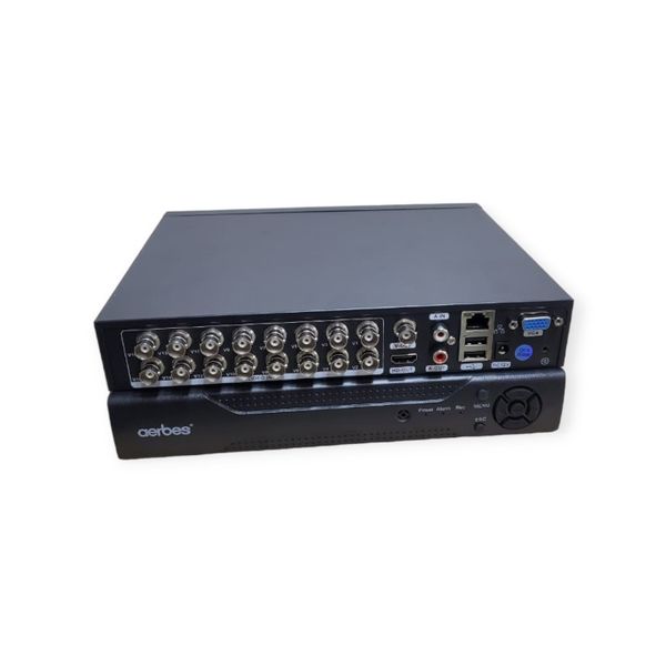 Aerbes AB-JK03 16-Channel AHD DVR Recorder - 1080P Android / iOS Compatible