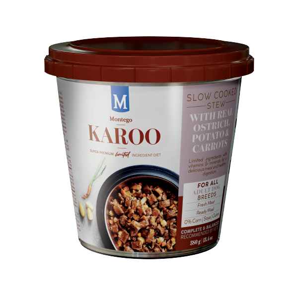 Montego Karoo - Adult Dog Wet Food Ostrich - 380 g