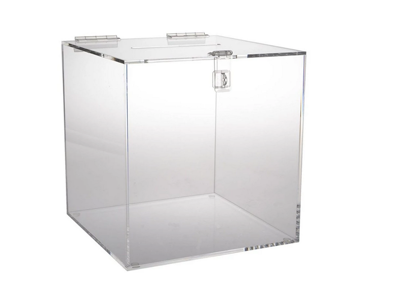 Perspex Entry Box
