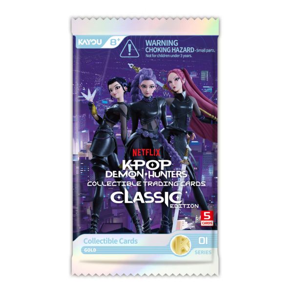 KPop Demon Hunters-Collectible Cards-Classic Ed. Booster