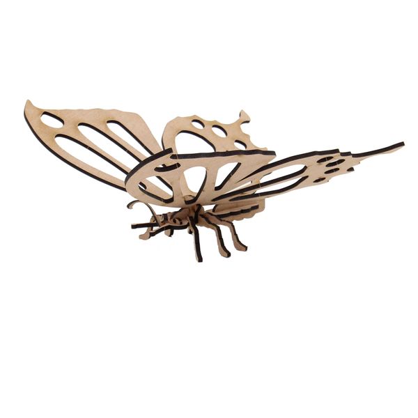 Wow We - 3D Wooden Model Insects Pretty Butterfly