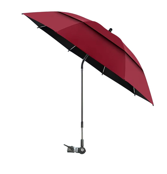Beach Umbrella with 360 Adjustable Clamp