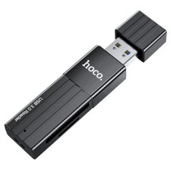 HOCO HB20 2-in-1 USB 3.0 High-Speed Card Reader - Fast Data Transfer