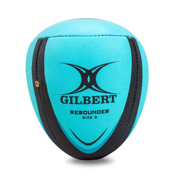 Gilbert Rugby Ball Rebounder Teal Blue