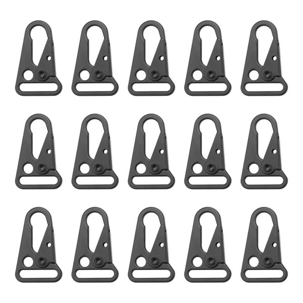 15 Pcs Mouth Clip Sling Clasp Olecranon Hook For Sling Outdoors Bag