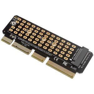 M.2 NVME to PCI-E 4.0 Adapter Card M-KEY Slot Supports 1U Server