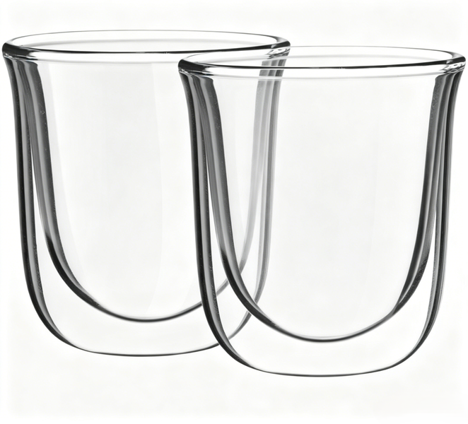 Double-Walled Insulated Espresso Cups (2-Pack)
