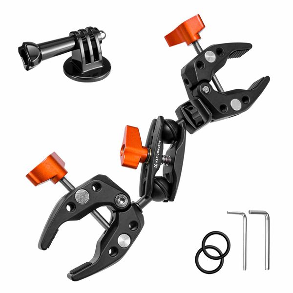 K&amp;F Magic Arm Mini Grip with Dual Mini Super Clamp Heads | KF31.096