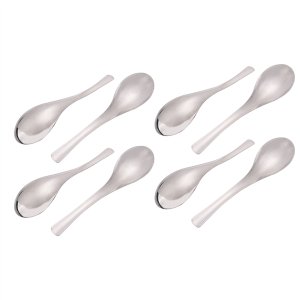 8 Pack Soup Spoons, Stainless Steel Soup Spoons, Thick Heavy-Weight