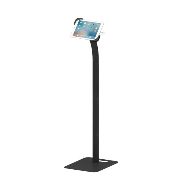 Tablet Display Stand - Curve Series 2-in-1 - Floor &amp; Table, Secure Mount