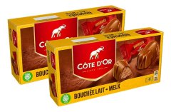 Cote D'Or Bouchees 8's - Milk Chocolate - 2 Pack