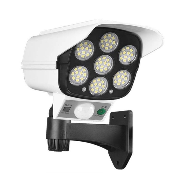 Solar Security Light With Sensor And Remote MLx1