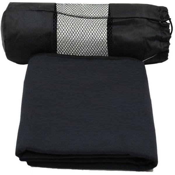 Wonder Towel Microfibre Beach &amp; Pool Towel - DS Black