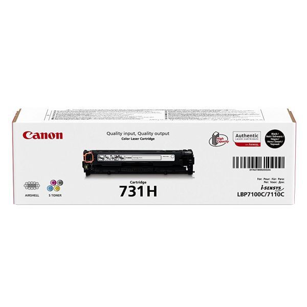 Canon 731 Original Black High Capacity Toner Cartridge