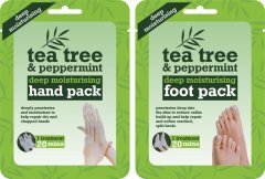 Xpel Body Care Tea Tree &amp; Peppermint Treatment Gloves &amp; Boots
