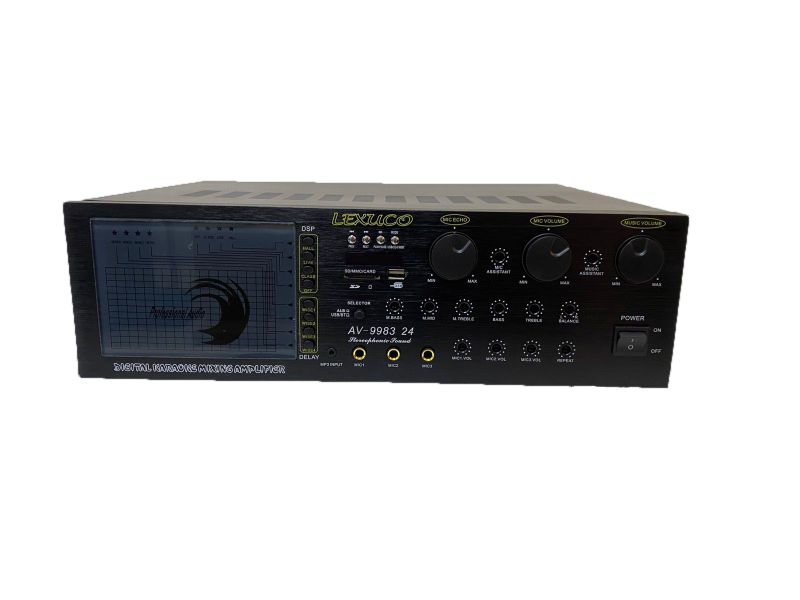 Lexuco Power Amp. 4 Channels &amp; Clean Sound