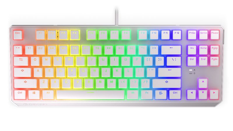 Endorfy THOCK TKL Onyx White Pudding Mechanical Gaming Keyboard