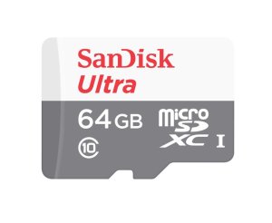 SanDisk Ultra 64GB MicroSDXC Class 10 UHS-I Memory Card