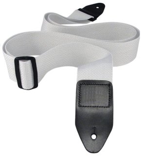 White Guitar Strap