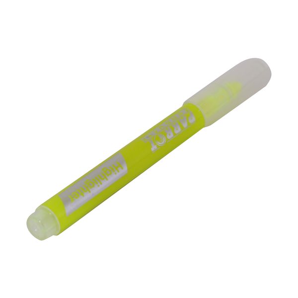 Highlighter Marker Slimline (Box of 12 - Yellow) Pack of 2
