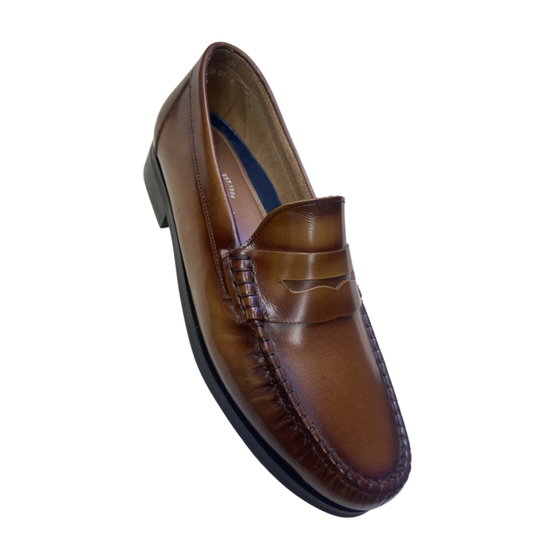 Men's Leather Shoes Slip On Style By John Drake