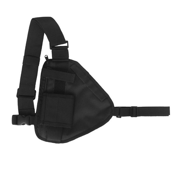 Multifunctional Portable Adjustable Walkie Talkie Chest Bag