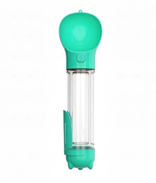 Portable Pet Water Bottles Leak Dispenser Food Container Poop Shovel 500ml