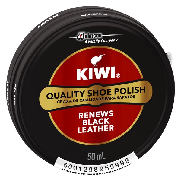 Kiwi Shoe Polish Black 50ml