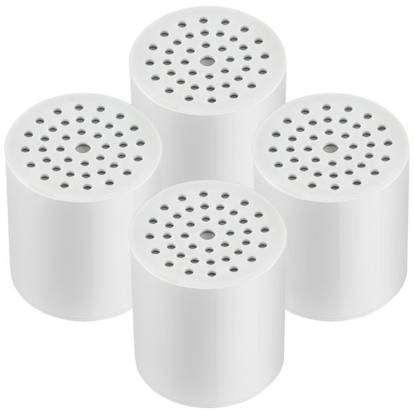 4 Pack 15 Stage Shower Filter Replacement Cartridge, Shower Filter