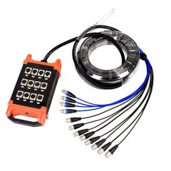30m Professional 24 channel snake cable with stage box