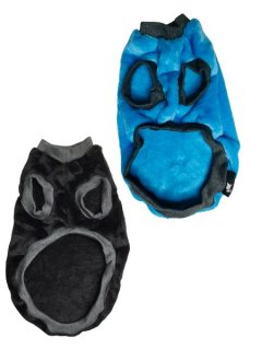 2 Pack Black and Turquoise Dog Jerseys - Size: Small