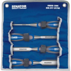 Senator 6 25Mm Bevel Edge Wood Chisel Set 4 Pce
