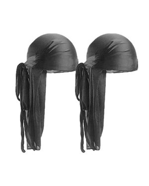 Durag Silky 2 Pieces Black