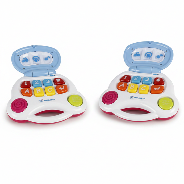 Cooey Musical Educational Laptop for Toddlers - Interactive - 2 Pack
