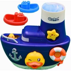 Mu Bear &amp; Co- Bath Toy- Kids Bubble Boat