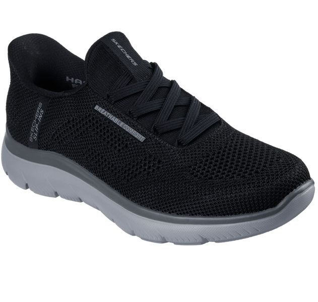 Skechers Men NAVY Mesh Casual Slip ON