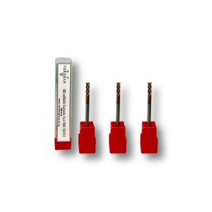 3MM Carbide End Mill 3 Pack