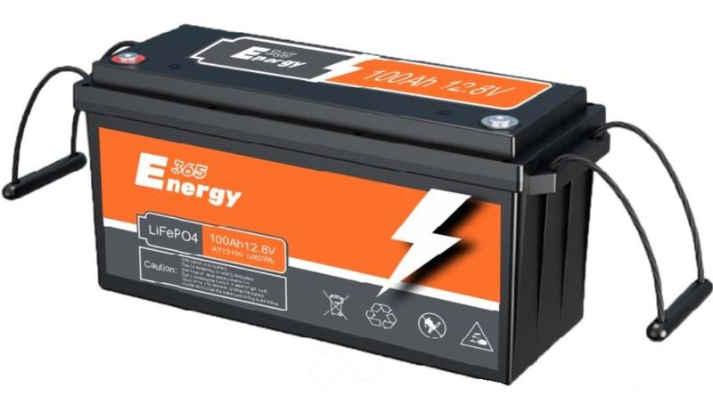 365Energy - Battery Lithium LifeP04 12.8 Volts 100 Ah