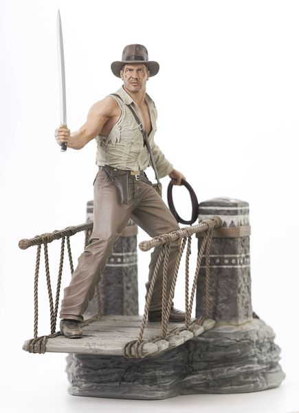 Indiana Jones Temple Of Doom DLX Gallery Rope Bridge PVC Statue