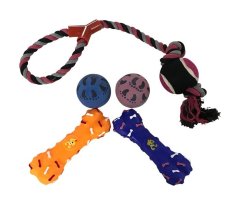Bundle of 5 Dog Toys