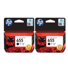 HP 655 Black Original Ink Advantage Bundle